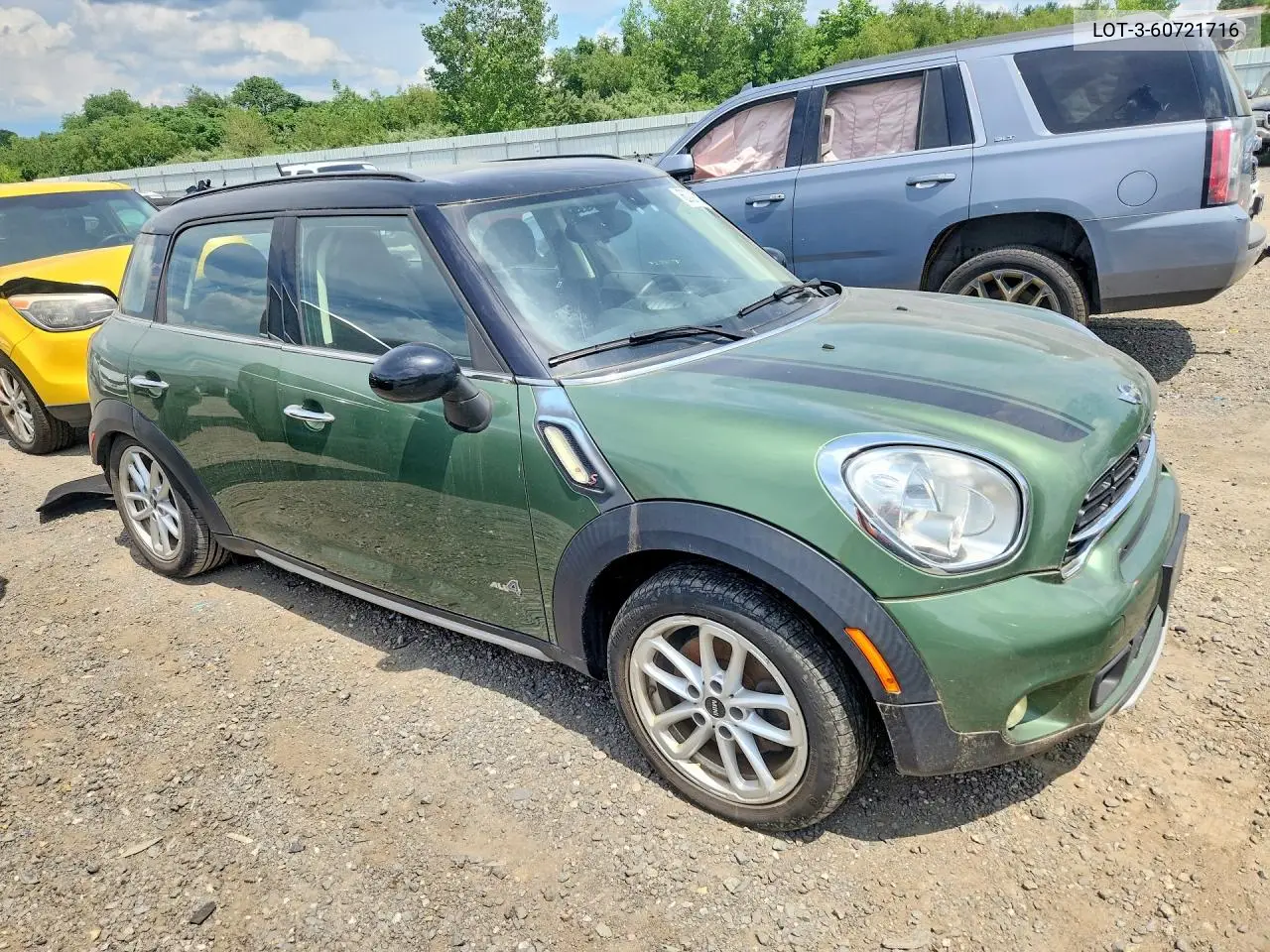 2015 Mini Countryman VIN: WMWZC5C52FWP47850 Lot: 60721716