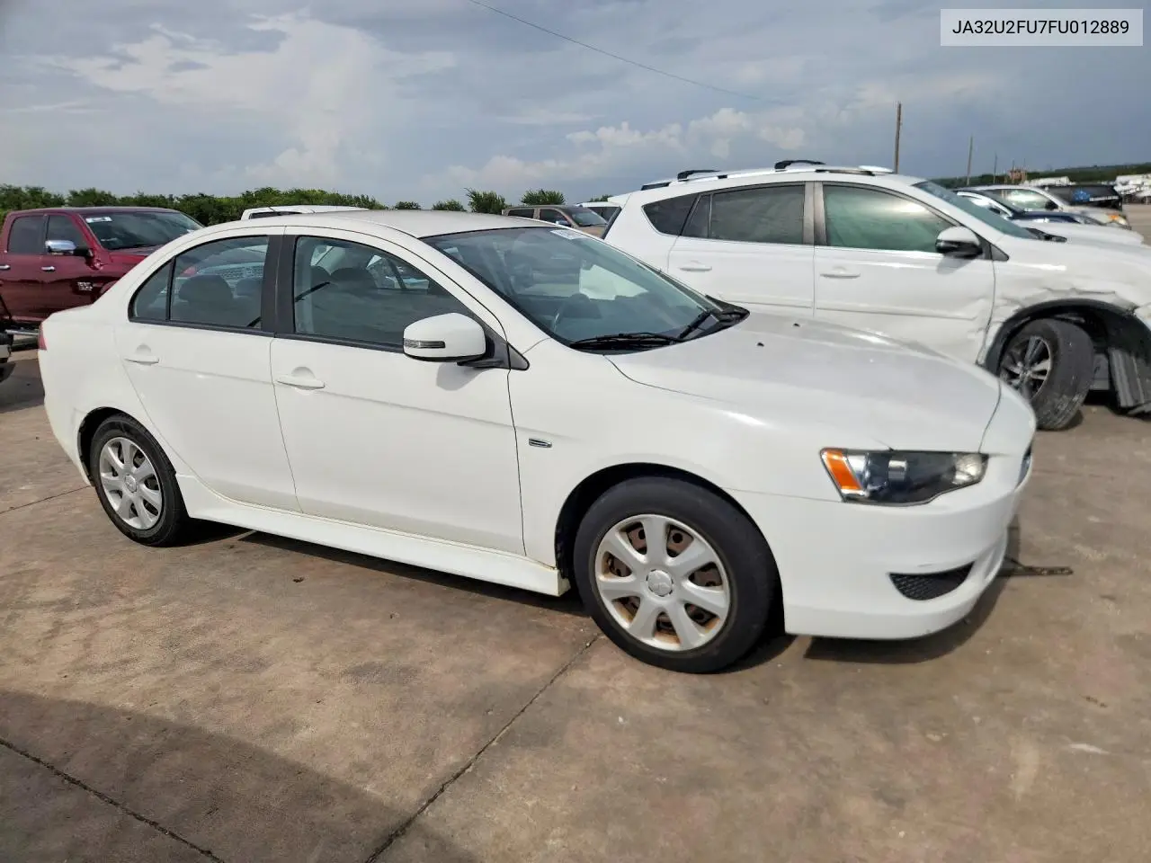 2015 Mits Lancer VIN: JA32U2FU7FU012889 Lot: 61494726