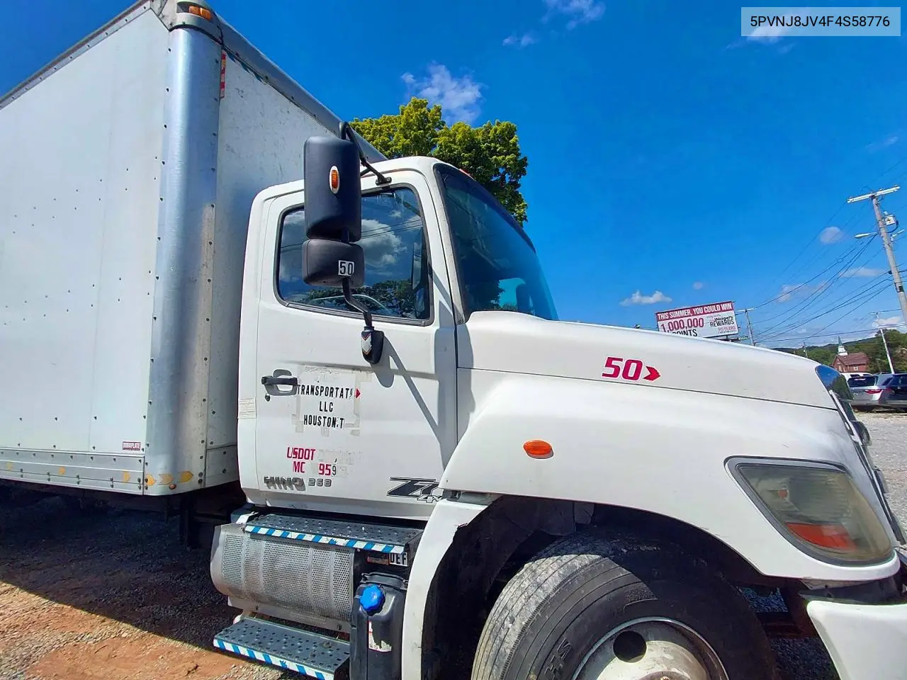 5PVNJ8JV4F4S58776 2015 Hino 258/268