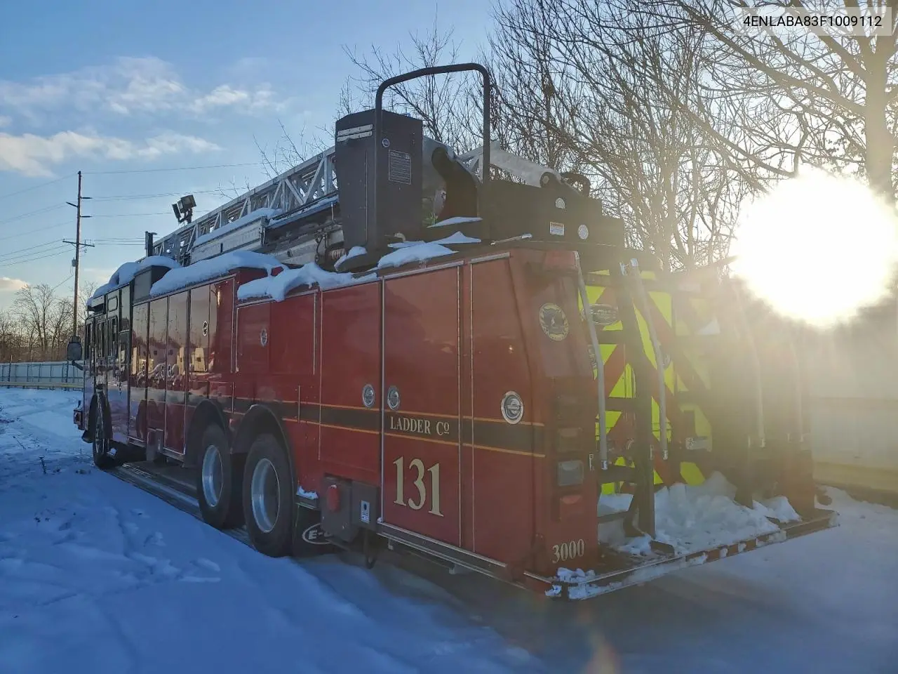 2015 Emergency One Fire Truck - Fire Truck VIN: 4ENLABA83F1009112 Lot: 74708255