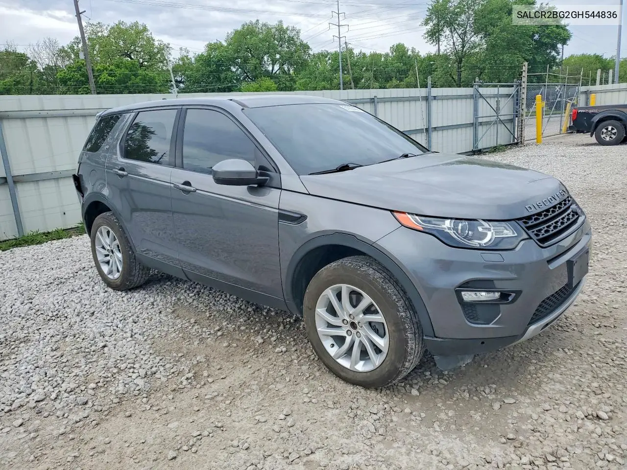 2016 Land Discovery VIN: SALCR2BG2GH544836 Lot: 51992436