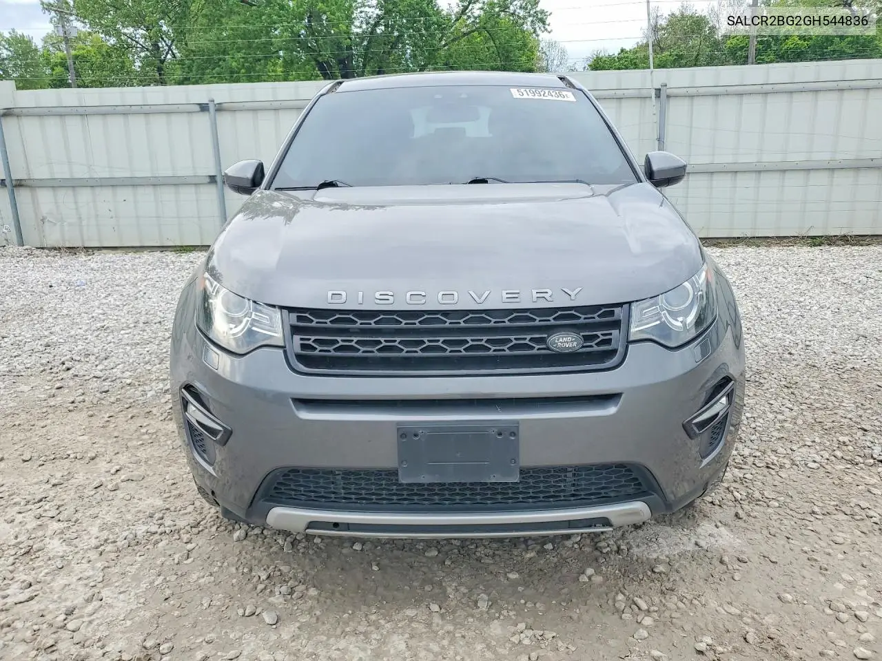 2016 Land Discovery VIN: SALCR2BG2GH544836 Lot: 51992436