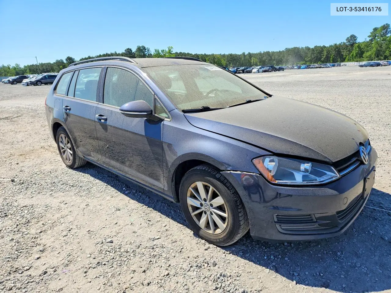 2016 Volk Golf Sportwagon Wago VIN: 3VWC17AU7GM514808 Lot: 53416176