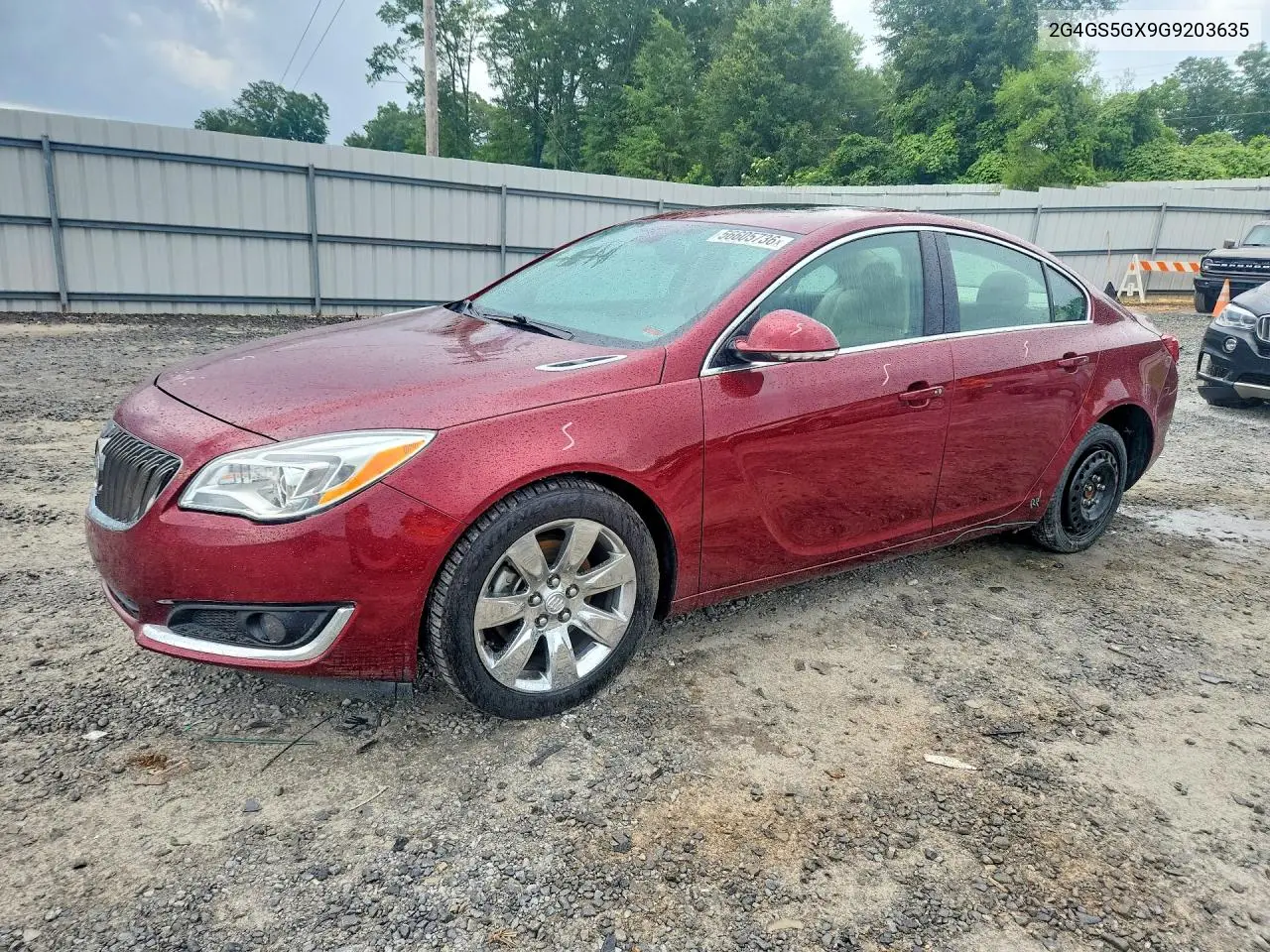 2016 Buick Regal Premium VIN: 2G4GS5GX9G9203635 Lot: 56605736