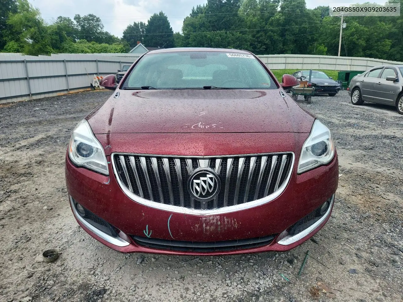2016 Buick Regal Premium VIN: 2G4GS5GX9G9203635 Lot: 56605736
