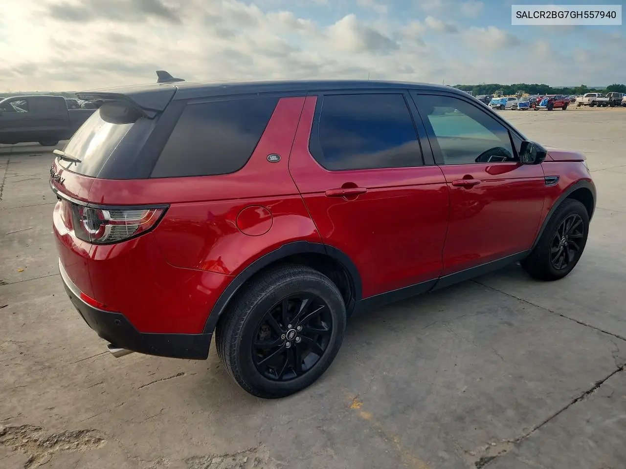 2016 Land Rover Discovery Sport Hse VIN: SALCR2BG7GH557940 Lot: 57462936