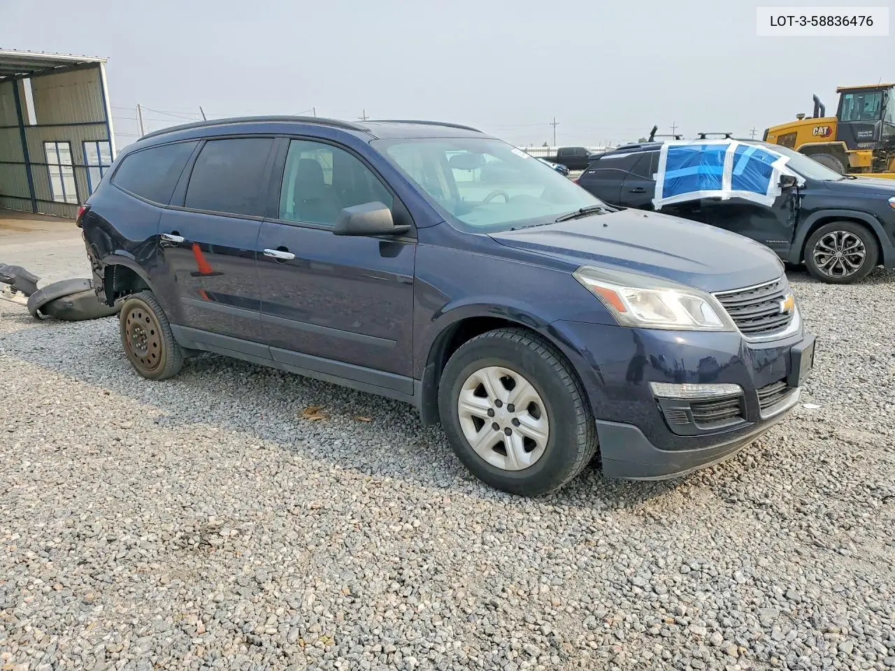 2016 Chev Traverse Ls Awd VIN: 1GNKVFKD9GJ136796 Lot: 58836476