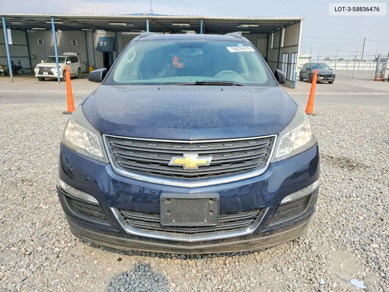 2016 Chev Traverse Ls Awd VIN: 1GNKVFKD9GJ136796 Lot: 58836476