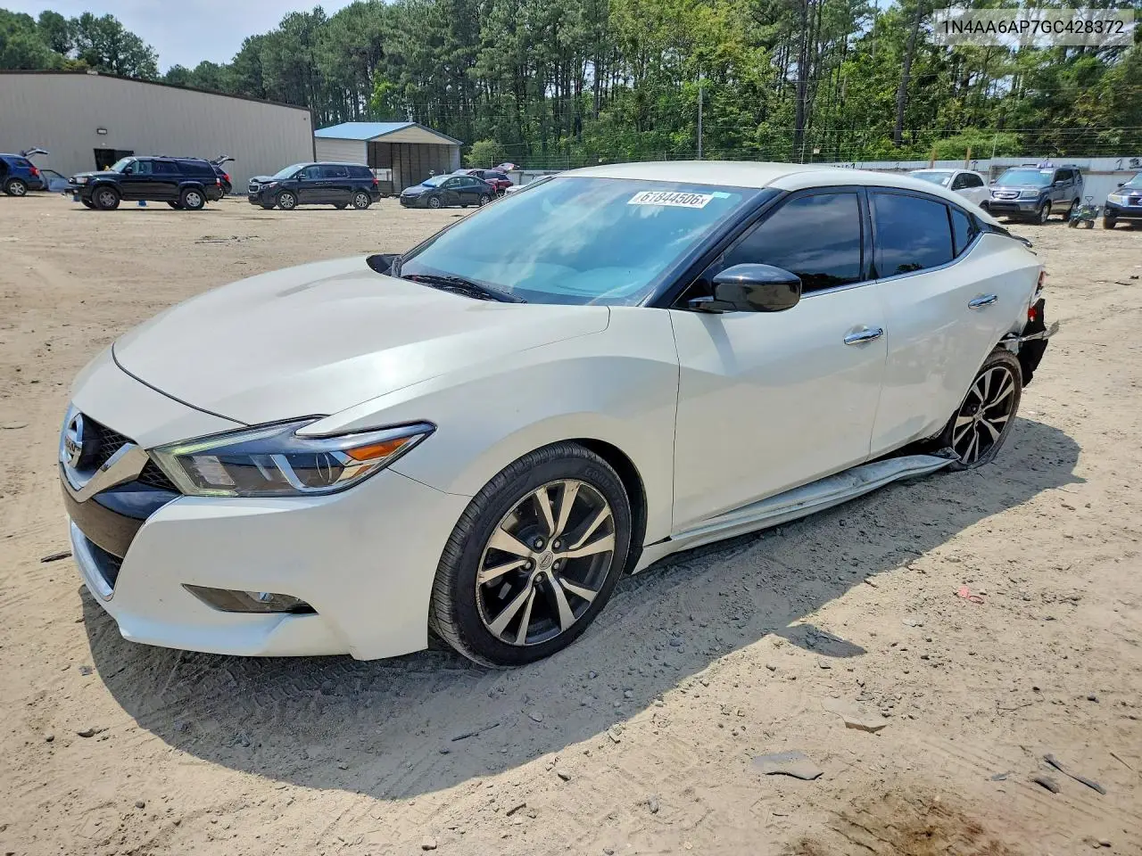 2016 Niss Maxima VIN: 1N4AA6AP7GC428372 Lot: 61844506