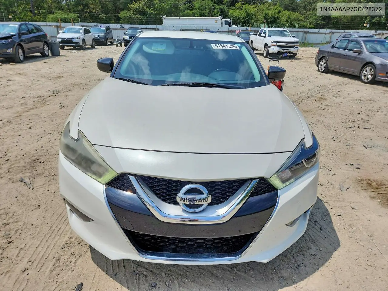2016 Niss Maxima VIN: 1N4AA6AP7GC428372 Lot: 61844506