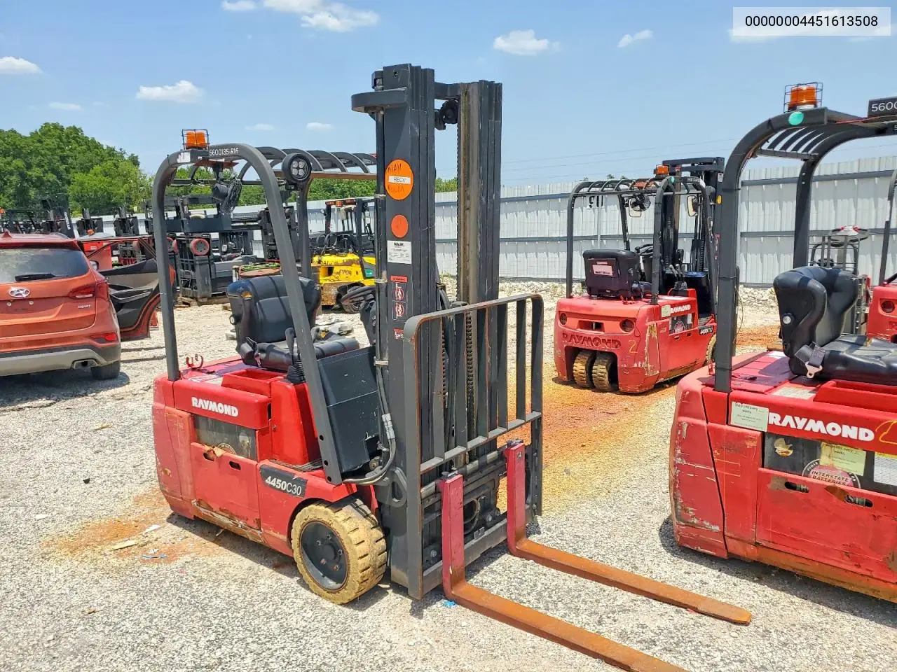2016 Raymond 445-C30Tt Forklift VIN: 00000004451613508 Lot: 61965396
