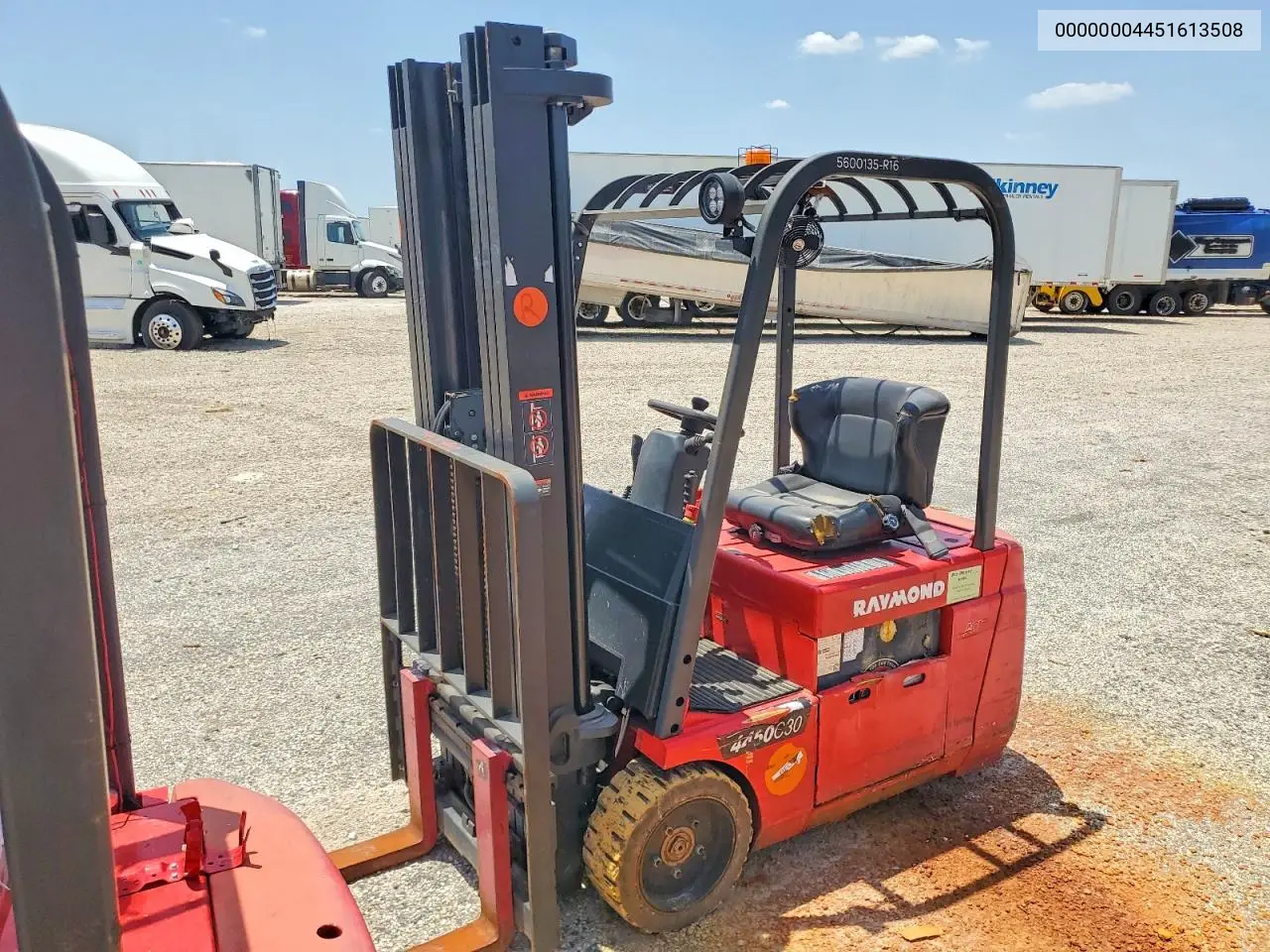 2016 Raymond 445-C30Tt Forklift VIN: 00000004451613508 Lot: 61965396