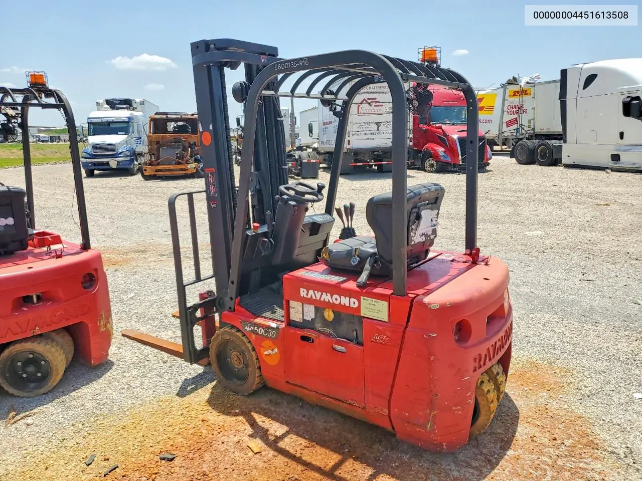 2016 Raymond 445-C30Tt Forklift VIN: 00000004451613508 Lot: 61965396