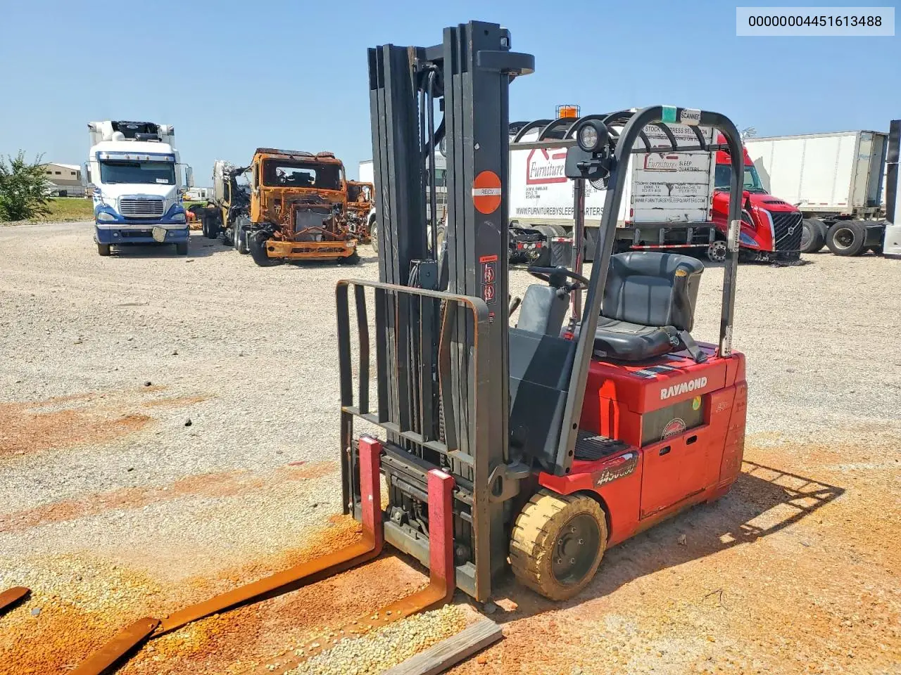 2016 Raymond 445-C30Tt Forklift VIN: 00000004451613488 Lot: 61966386