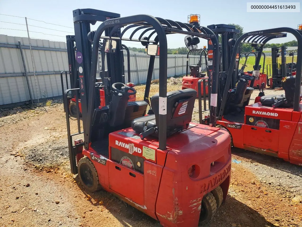 2016 Raymond 445-C30Tt Forklift VIN: 00000004451613493 Lot: 61966946