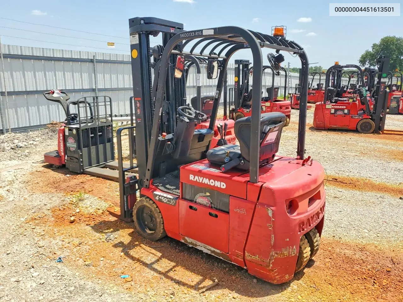 2016 Raymond 445-C30Tt Forklift VIN: 00000004451613501 Lot: 61967106