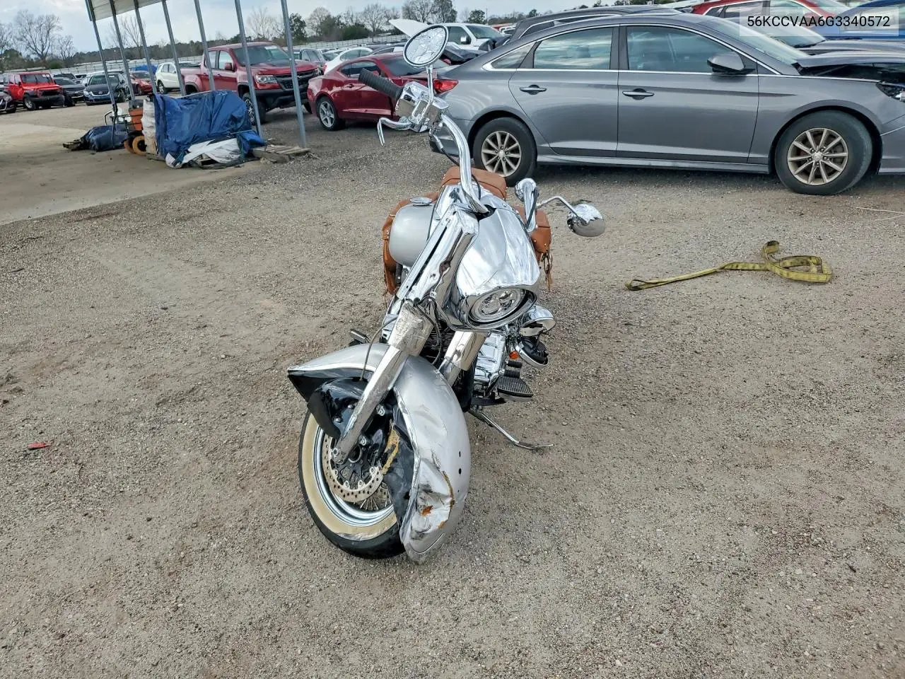 2016 Indian Chief VIN: 56KCCVAA6G3340572 Lot: 78138415