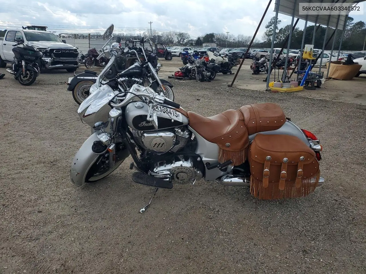 2016 Indian Chief VIN: 56KCCVAA6G3340572 Lot: 78138415