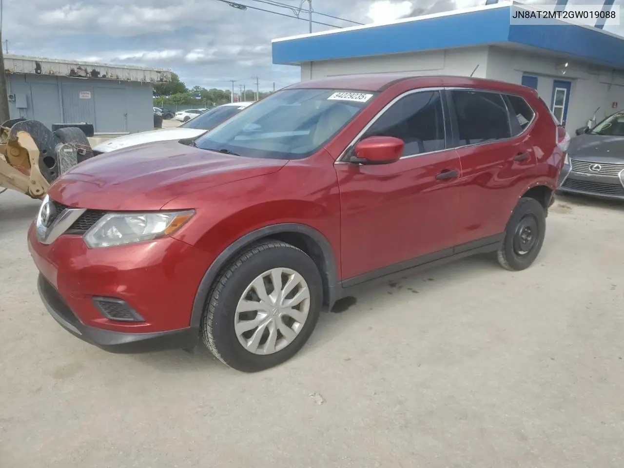 JN8AT2MT2GW019088 2016 Niss Rogue S Awd