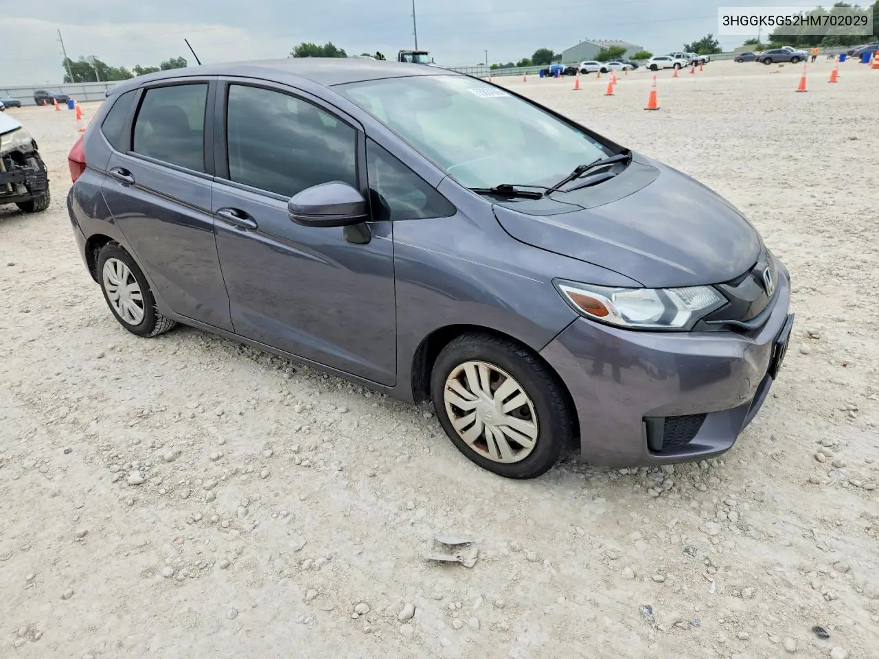 2017 Hond Fit VIN: 3HGGK5G52HM702029 Lot: 55834096
