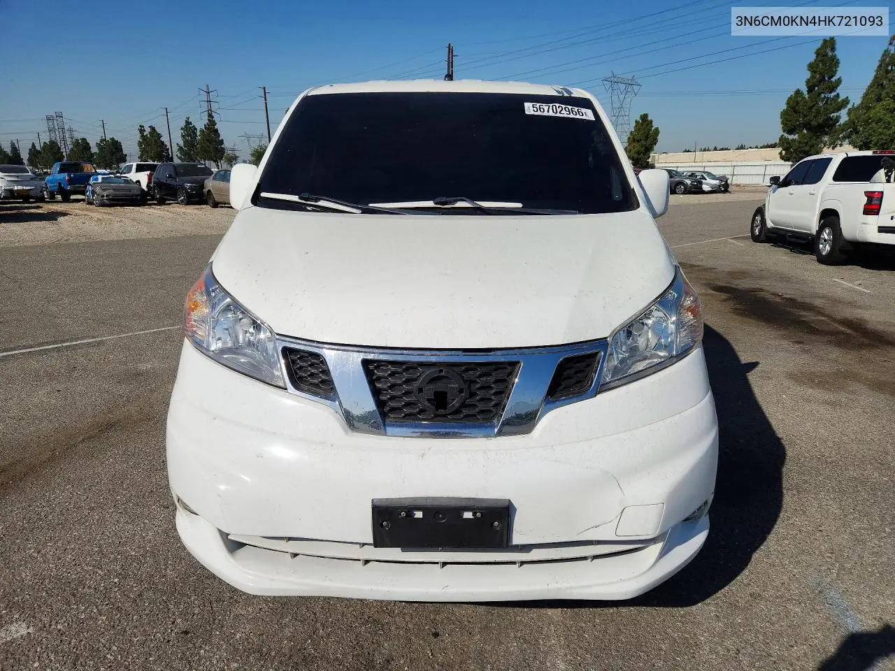 2017 Nissan Nv200 Delivery Van VIN: 3N6CM0KN4HK721093 Lot: 56702966