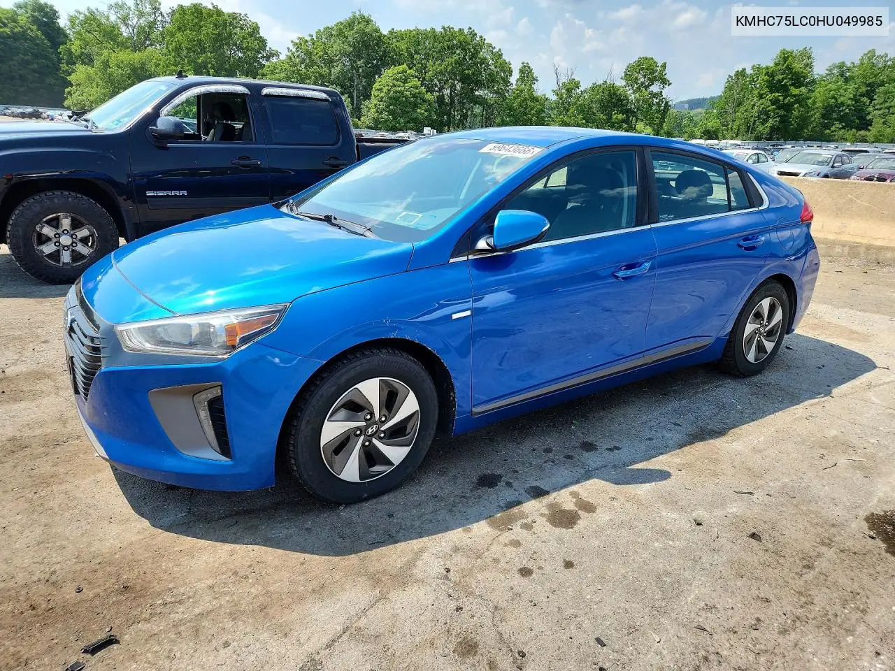 2017 Hyundai Ioniq VIN: KMHC75LC0HU049985 Lot: 59643666