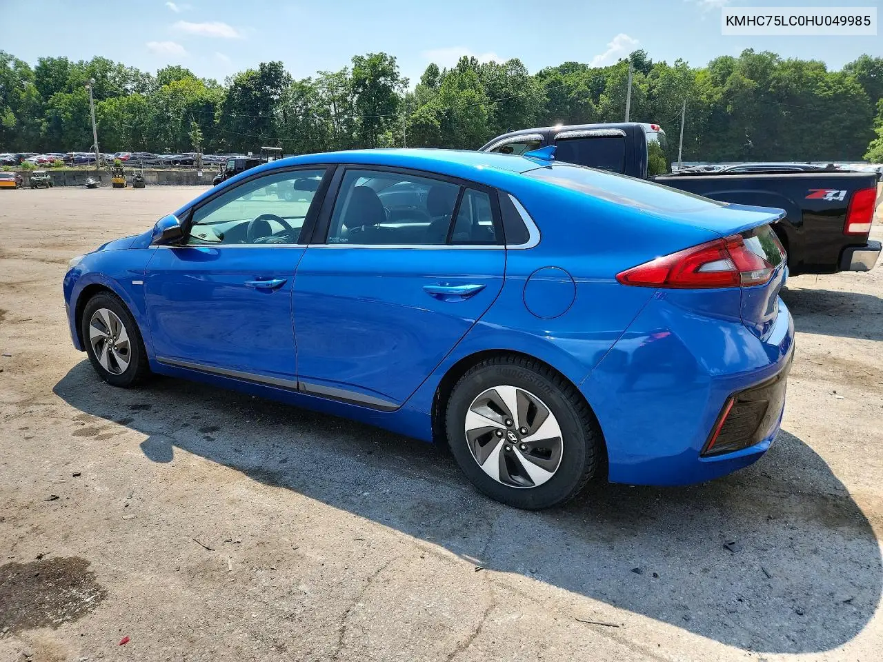 2017 Hyundai Ioniq VIN: KMHC75LC0HU049985 Lot: 59643666