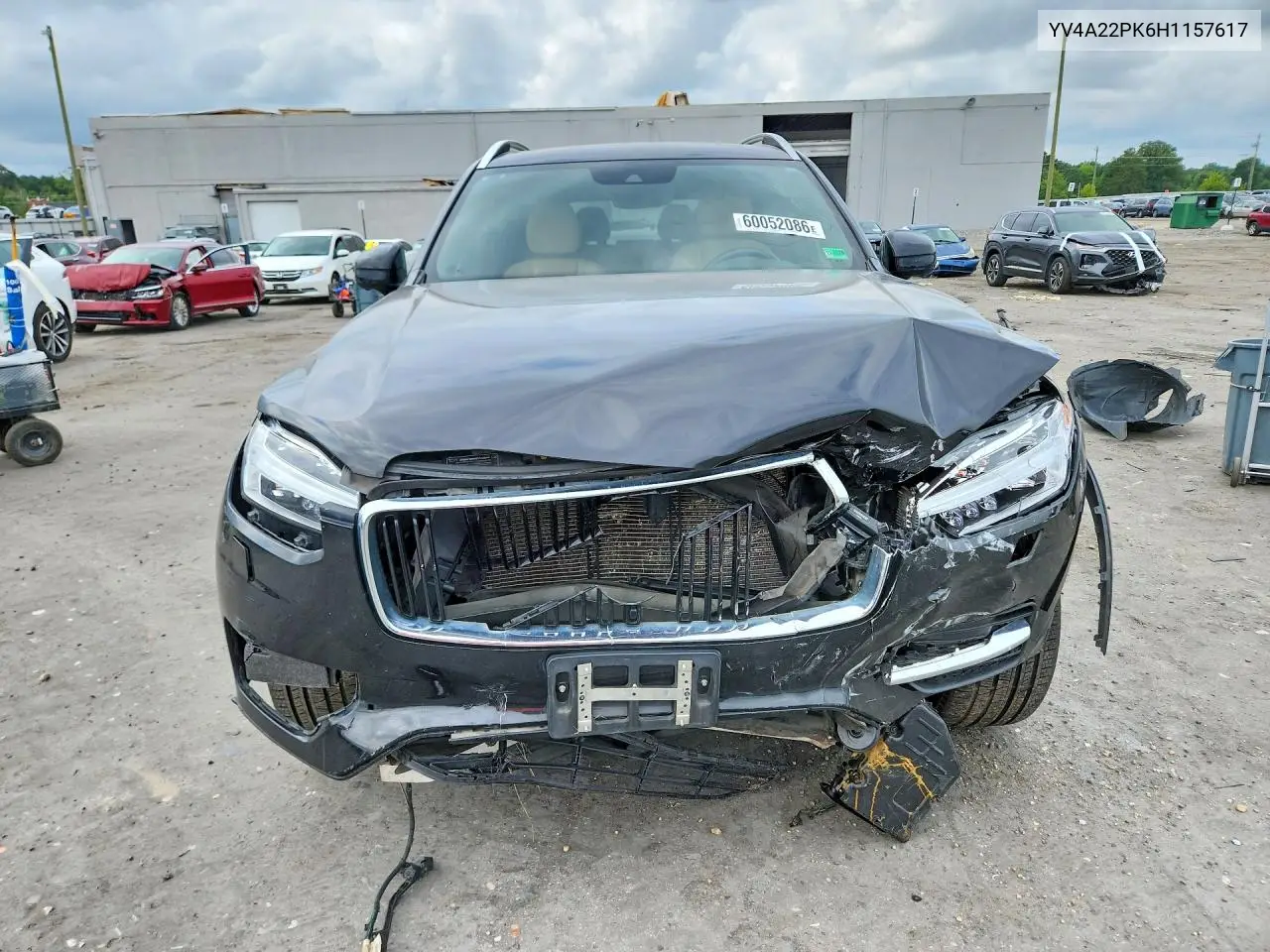2017 Volv Xc90 VIN: YV4A22PK6H1157617 Lot: 60052086