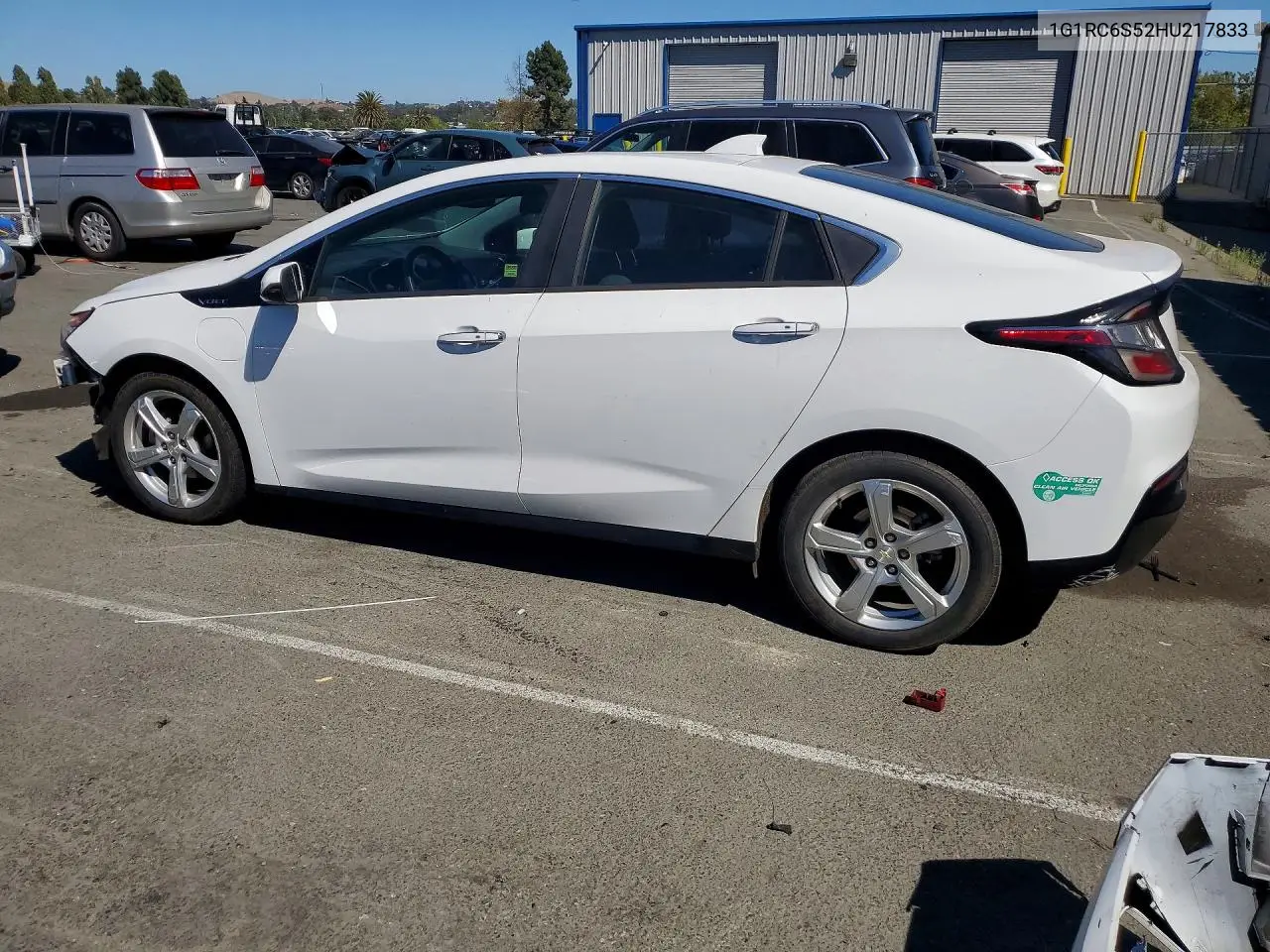 2017 Chevrolet Volt Lt VIN: 1G1RC6S52HU217833 Lot: 60707936