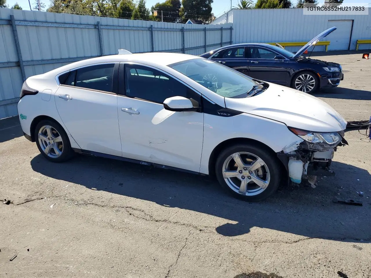 2017 Chevrolet Volt Lt VIN: 1G1RC6S52HU217833 Lot: 60707936