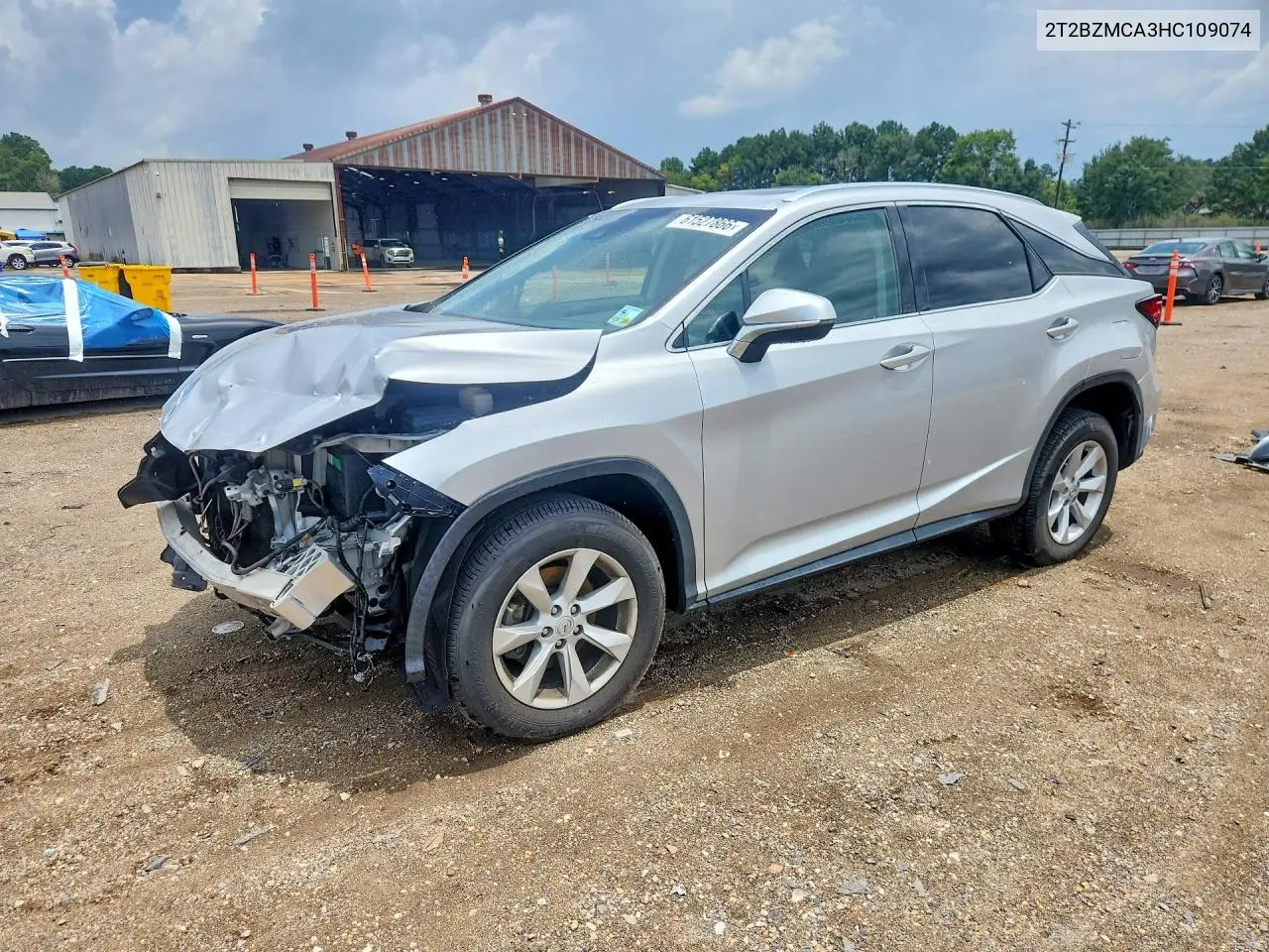 2017 Lexus Rx 350 Base VIN: 2T2BZMCA3HC109074 Lot: 61527866