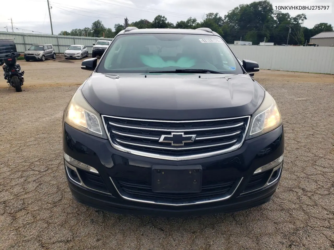 2017 Chev Traverse Lt VIN: 1GNKVHKD8HJ275797 Lot: 62128176