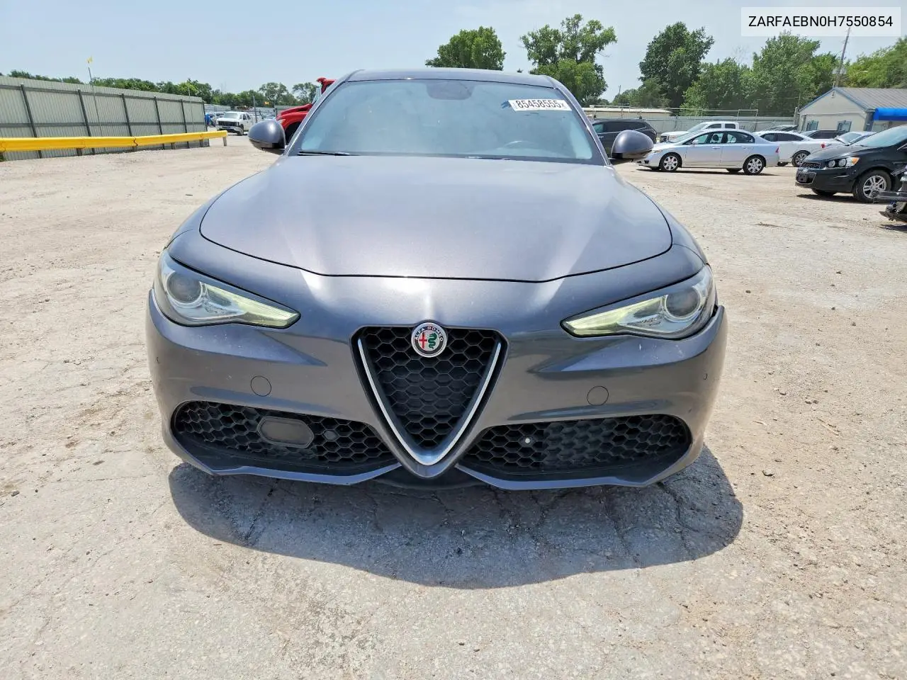 2017 Ar Giulia VIN: ZARFAEBN0H7550854 Lot: 85458555
