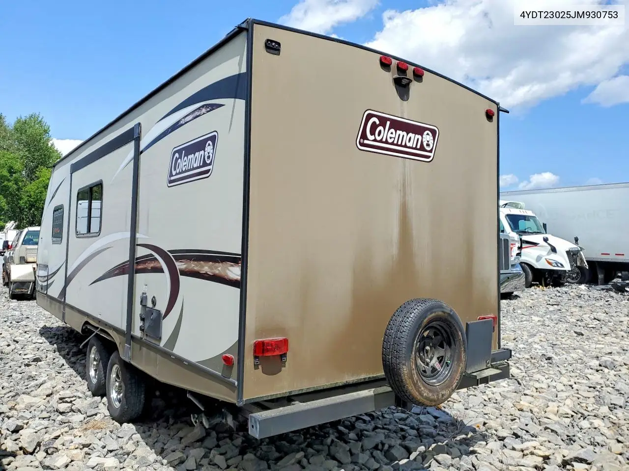 2018 Cole Recreational Vehicle (Rv) - Camper VIN: 4YDT23025JM930753 Lot: 58983926