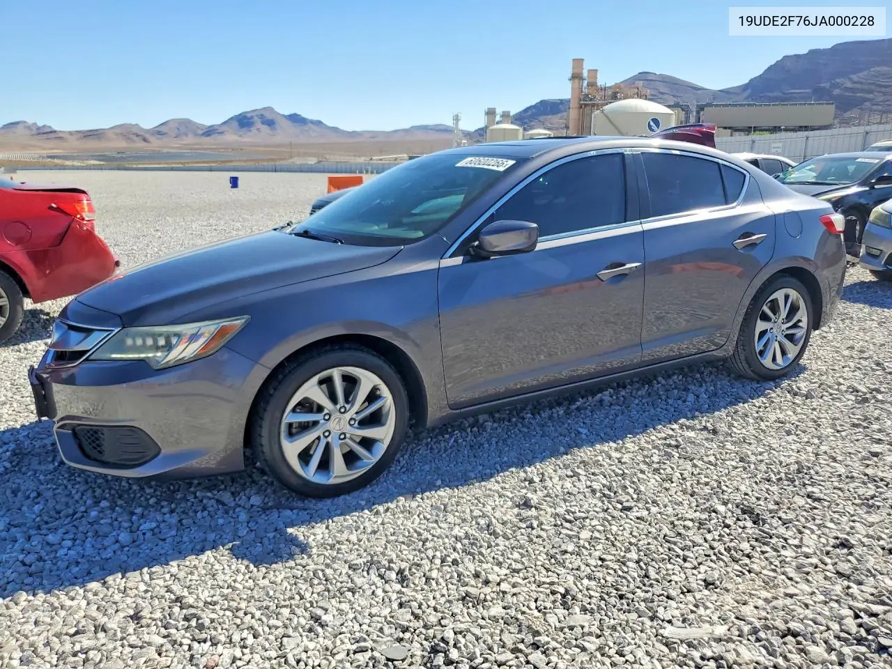 2018 Acur Ilx VIN: 19UDE2F76JA000228 Lot: 60600266