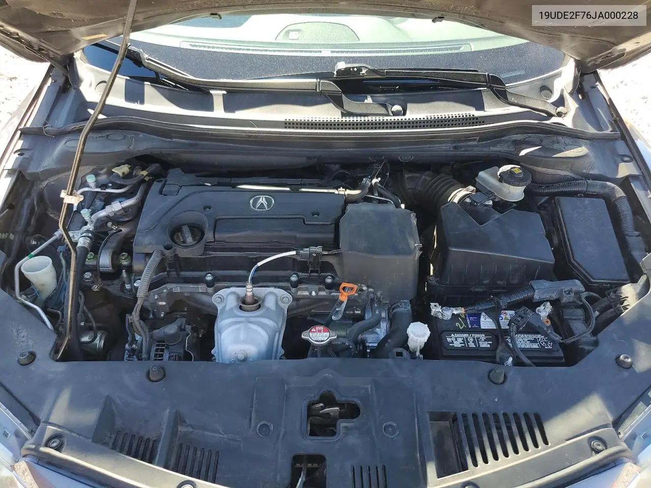 2018 Acur Ilx VIN: 19UDE2F76JA000228 Lot: 60600266