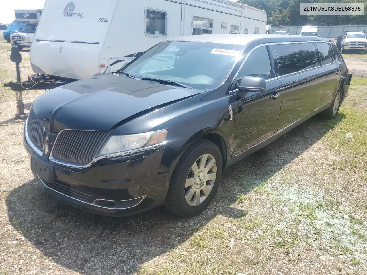 2013 Lincoln Mkt VIN: 2L1MJ5LK8DBL58375 Lot: 64968405