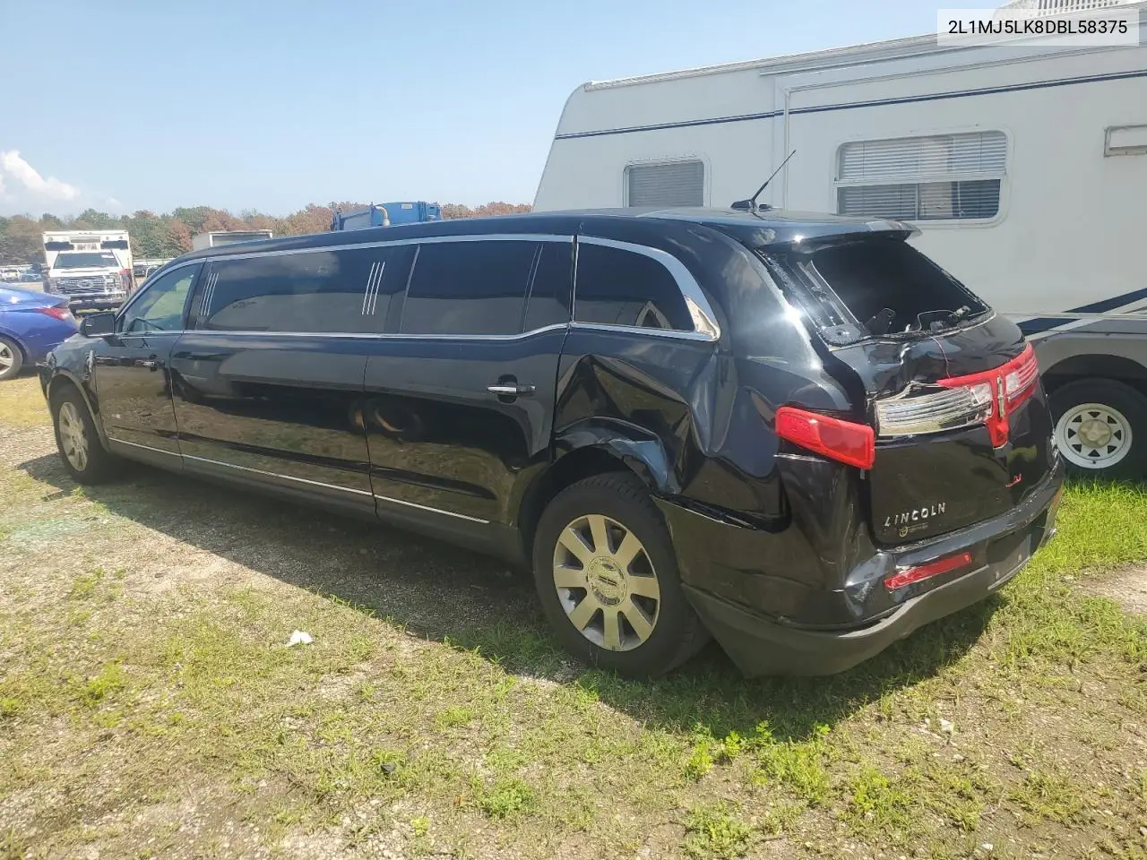 2013 Lincoln Mkt VIN: 2L1MJ5LK8DBL58375 Lot: 64968405