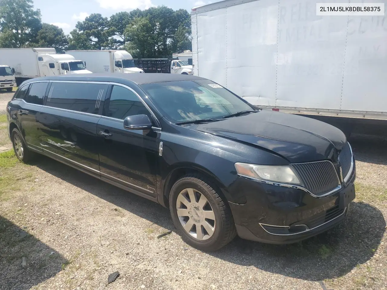 2013 Lincoln Mkt VIN: 2L1MJ5LK8DBL58375 Lot: 64968405