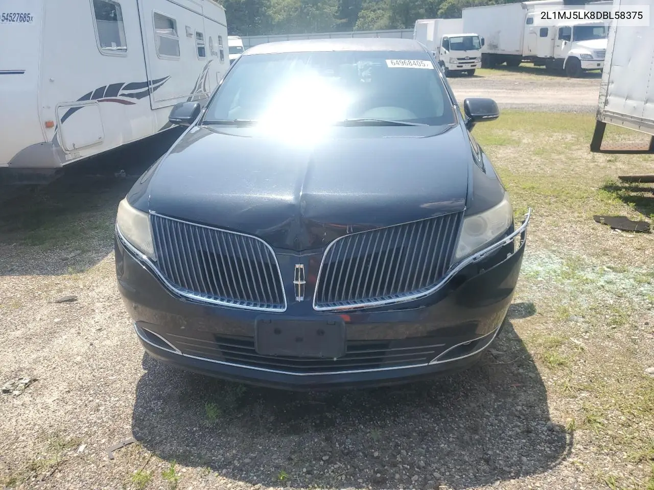 2013 Lincoln Mkt VIN: 2L1MJ5LK8DBL58375 Lot: 64968405