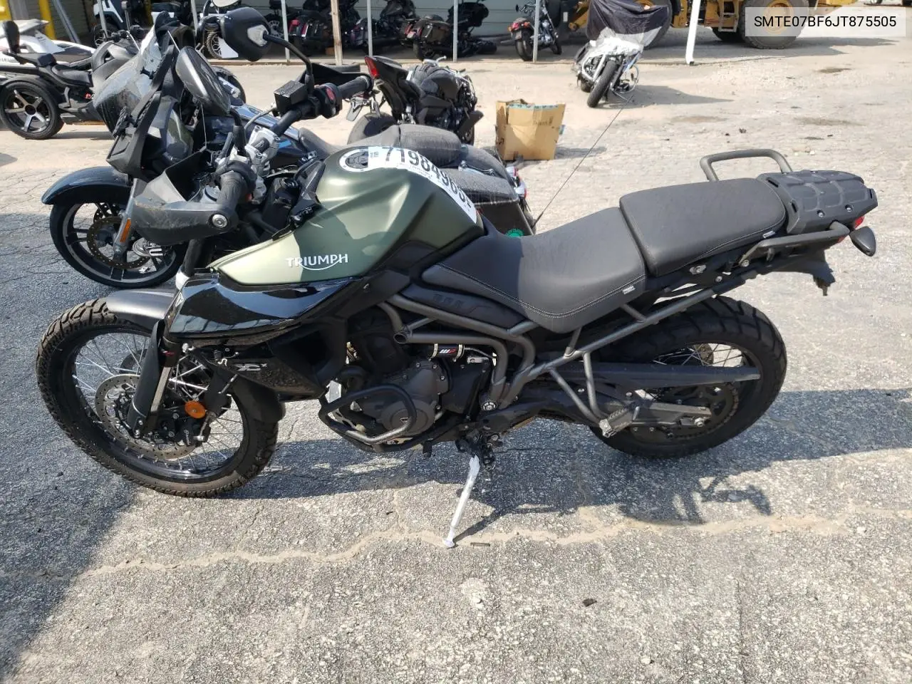 SMTE07BF6JT875505 2018 Triumph Motorcycle Tiger 800Xcx