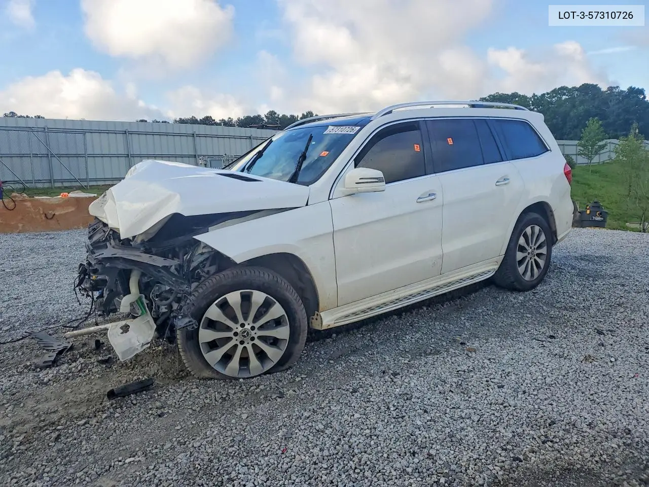2019 Mercedes-Benz Gls 450 4Matic VIN: 4JGDF6EE7KB220388 Lot: 57310726