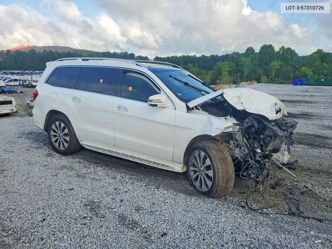 2019 Mercedes-Benz Gls 450 4Matic VIN: 4JGDF6EE7KB220388 Lot: 57310726