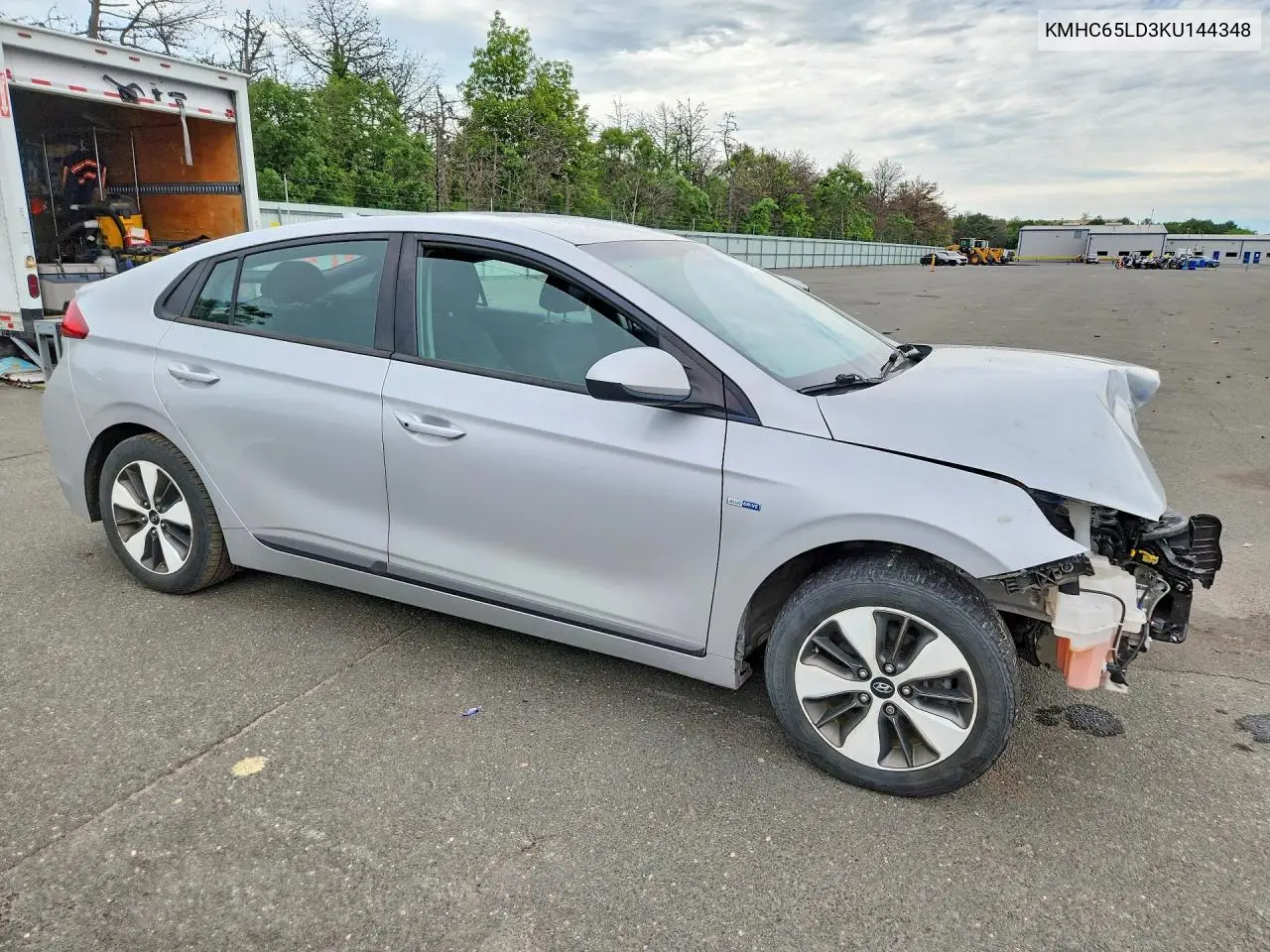 2019 Hyun Ioniq VIN: KMHC65LD3KU144348 Lot: 58403226