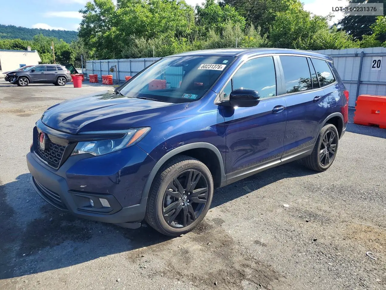 2019 Hond Passport D VIN: 5FNYF8H21KB016153 Lot: 60231376