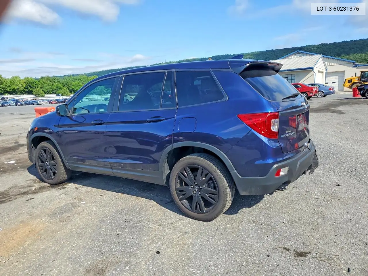 2019 Hond Passport D VIN: 5FNYF8H21KB016153 Lot: 60231376