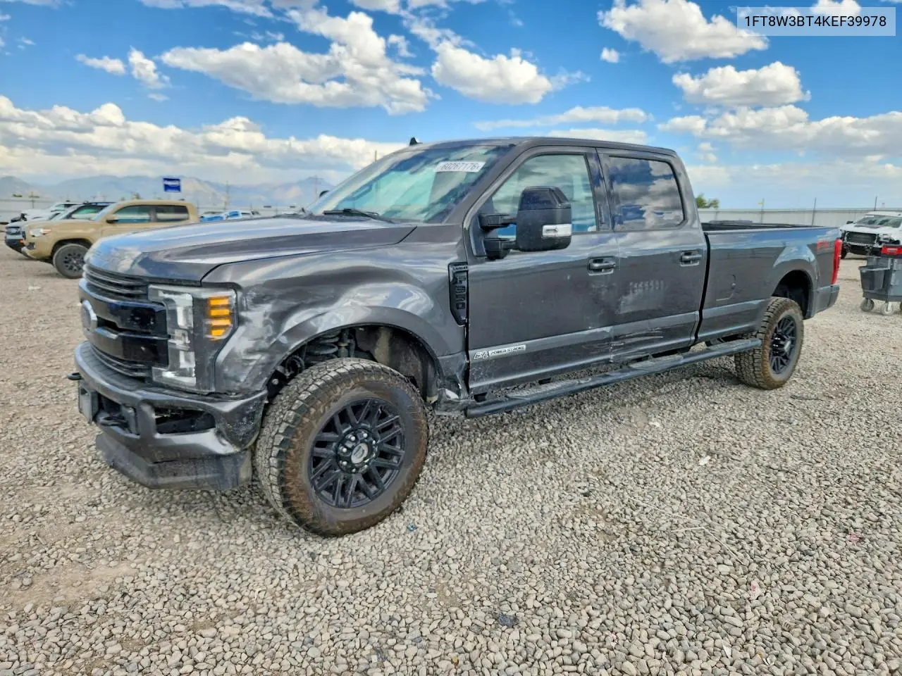 2019 Ford F350 Super Duty VIN: 1FT8W3BT4KEF39978 Lot: 60267176
