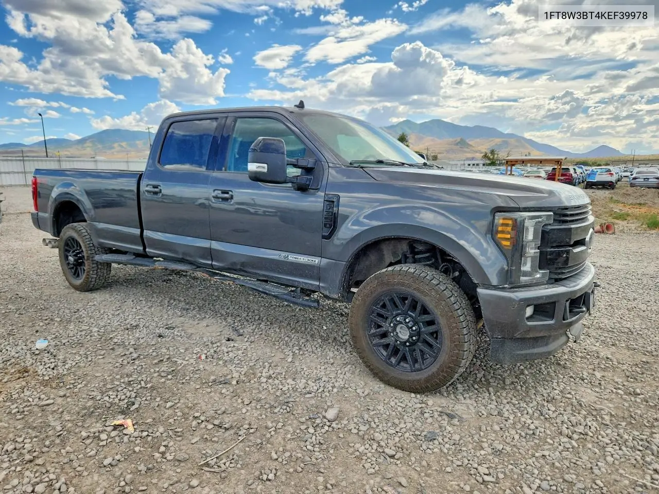 2019 Ford F350 Super Duty VIN: 1FT8W3BT4KEF39978 Lot: 60267176