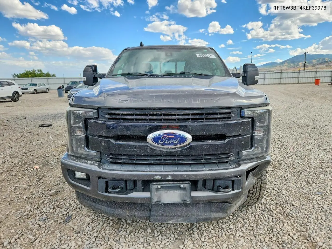 2019 Ford F350 Super Duty VIN: 1FT8W3BT4KEF39978 Lot: 60267176