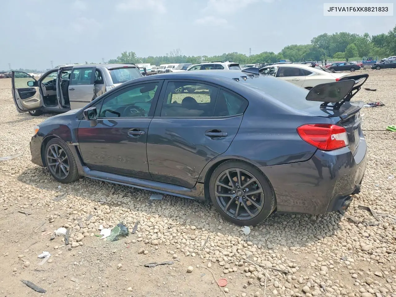 2019 Suba Wrx VIN: JF1VA1F6XK8821833 Lot: 61226356
